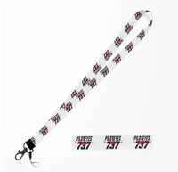 Thumbnail for Amazing Piloteyes737 lanyard - white