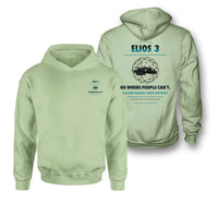 Thumbnail for Flyability Elios 3 design on light green hoodie