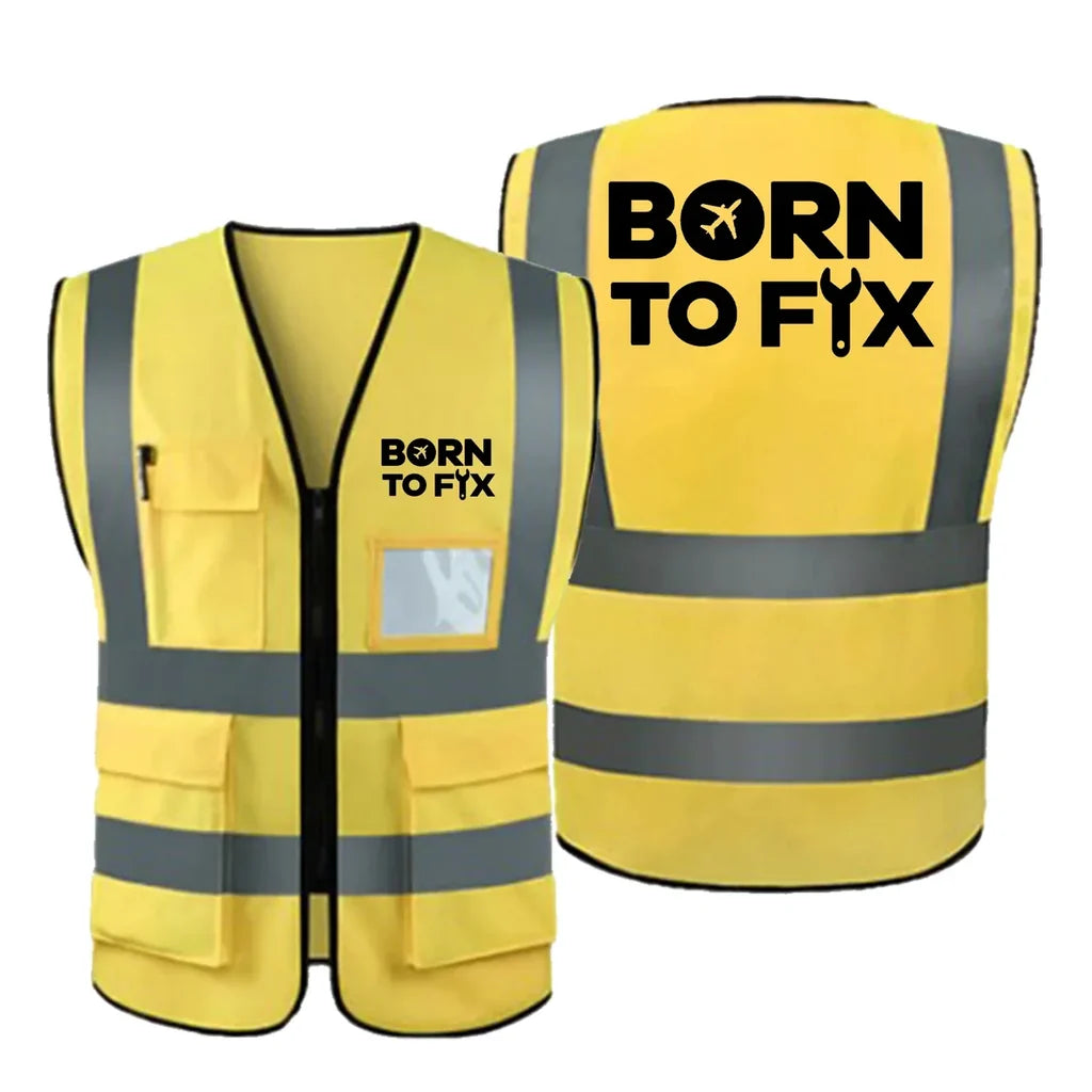 Born To Fix Airplanes Vest - view 10