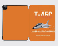 Thumbnail for T-45C Goshawk design on orange ipad tablet case