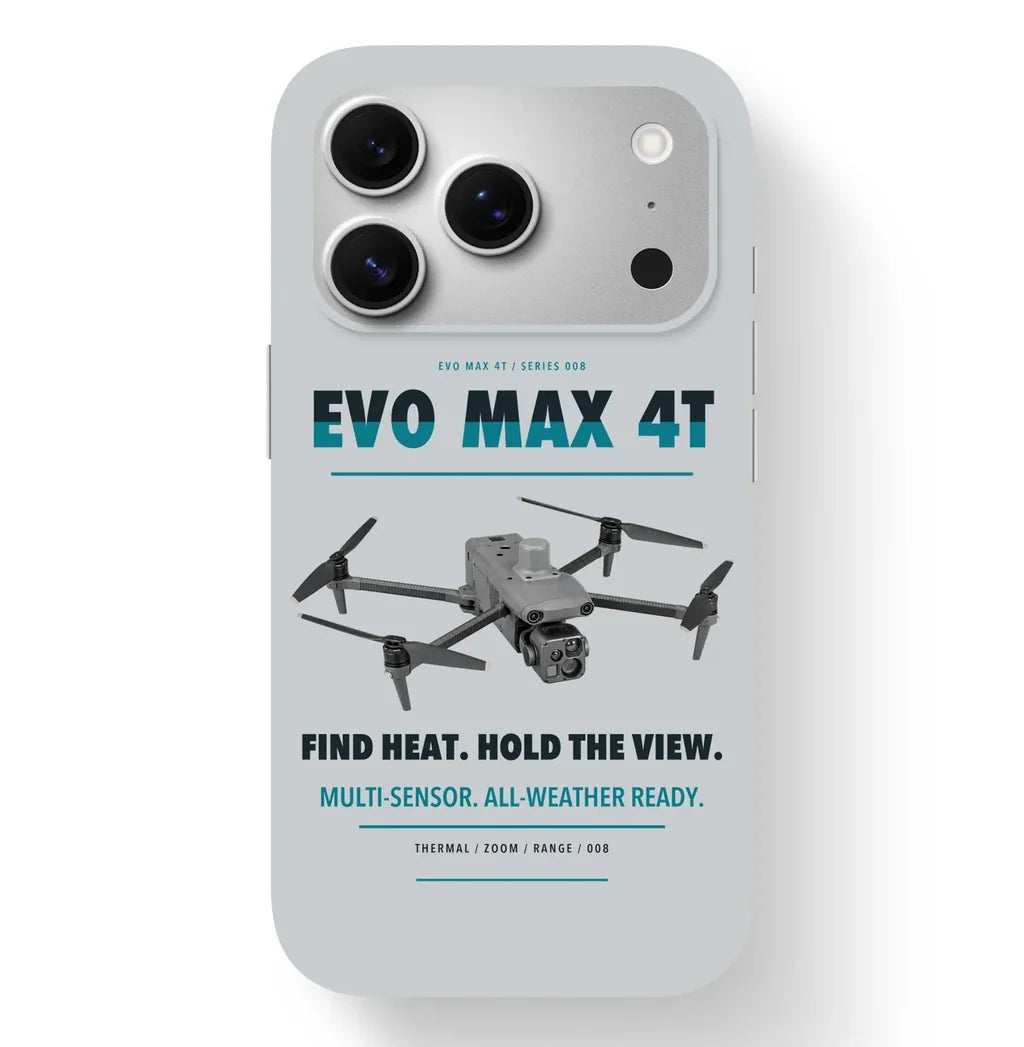 Autel EVO Max 4T Case design on light gray iphone case