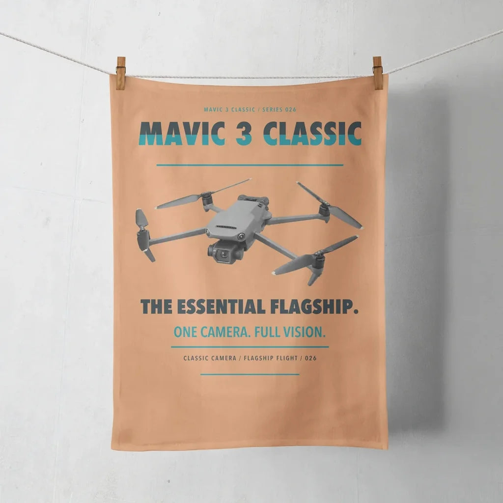 DJI Mavic 3 Classic design on orange towel