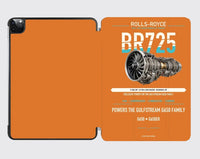 Thumbnail for BR725 design on orange ipad tablet case