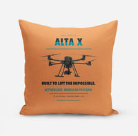 Thumbnail for Freefly Alta X design on orange pillow