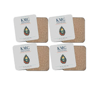 Thumbnail for Kunming Changshui International Airport (KMG) design on light gray 4 pieces set coaster
