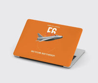 Thumbnail for English Electric Lightning F6 design on orange MacBook case