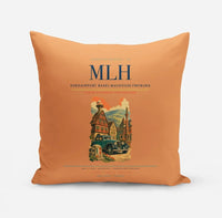 Thumbnail for EuroAirport Basel-Mulhouse-Freiburg (MLH) design on orange pillow
