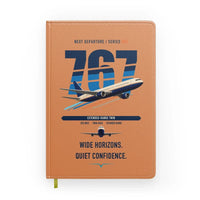 Thumbnail for Boeing 767-300ER design on orange notebook