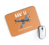 Thumbnail for Hawker Tempest Mk V design on orange rectangle mouse pad