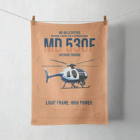 Thumbnail for MD Helicopters MD 530F design on orange towel