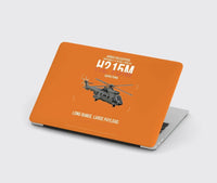 Thumbnail for Airbus H215M design on orange MacBook case