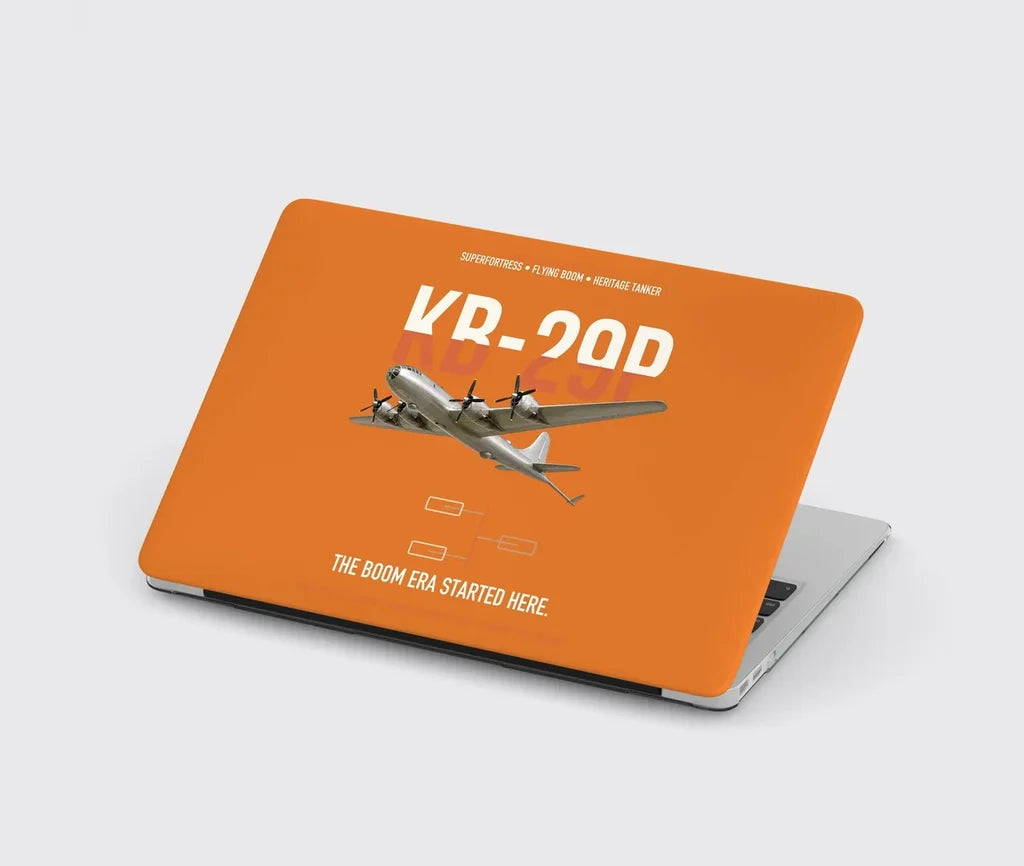 KB-29P SUPERFORTRESS design on orange MacBook case