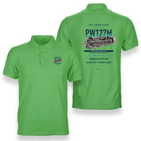 Thumbnail for PW127M design on light green polo