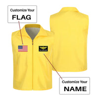 Thumbnail for Customisable Flag & Name Vest - view 10
