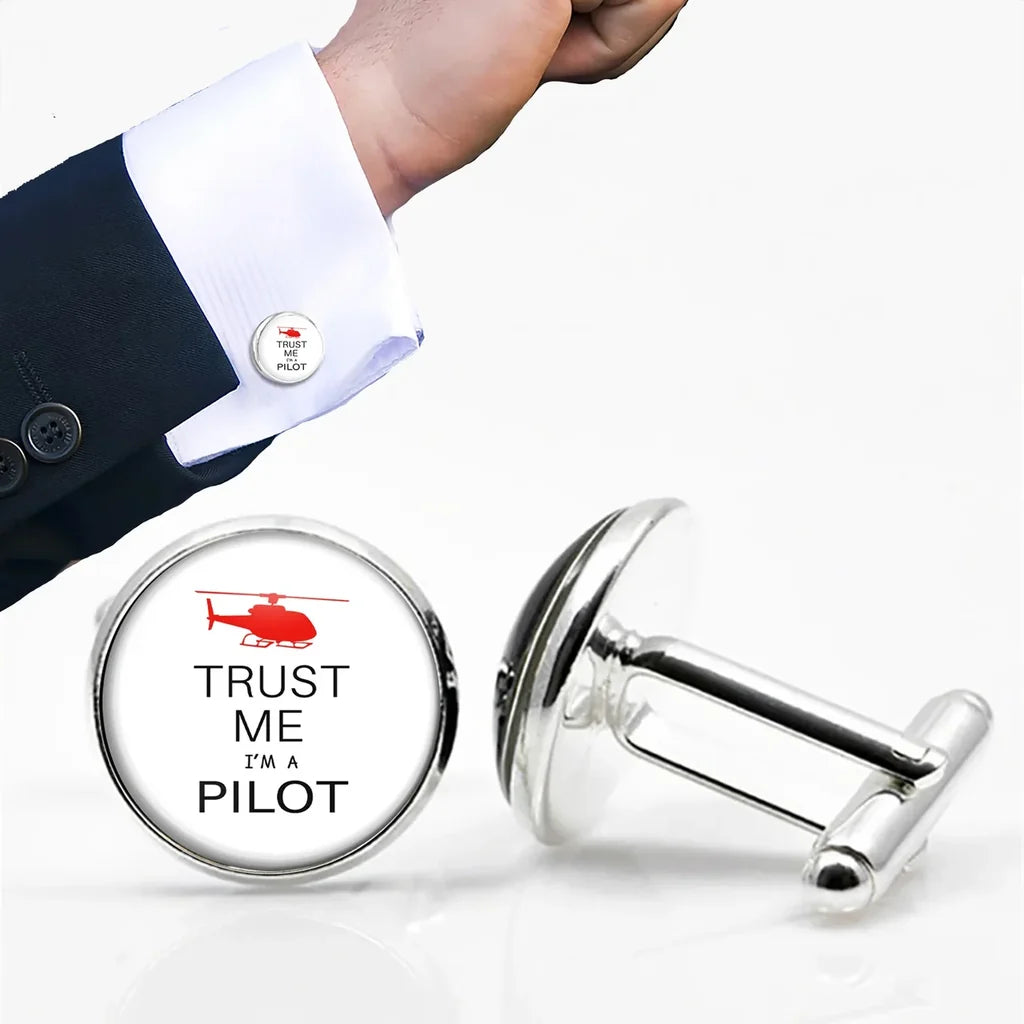 Helicopter Cuff Links - view 10