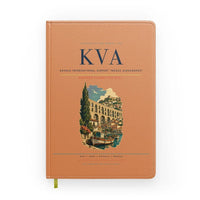 Thumbnail for Kavala International Airport Megas Alexandros (KVA) design on orange notebook