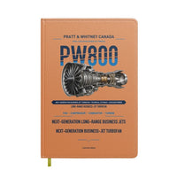 Thumbnail for PW800 design on orange notebook