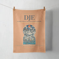 Thumbnail for Djerba-Zarzis International Airport (DJE) design on orange towel