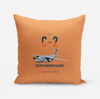 Thumbnail for Kawasaki C-2 design on orange pillow