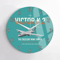 Thumbnail for Handley Page Victor K.2 design on turquoise no frame wall clock
