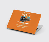 Thumbnail for BR715 design on orange MacBook case