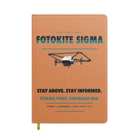 Thumbnail for Fotokite Sigma design on orange notebook
