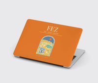 Thumbnail for Fes (FEZ) design on orange MacBook case