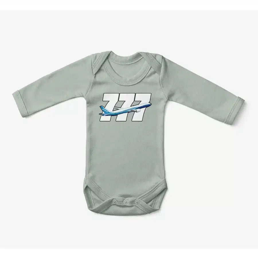 Boeing 777 Baby Bodysuit - view 10