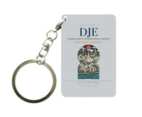 Thumbnail for Djerba-Zarzis International Airport DJE Key Chain design on light gray key chain