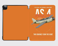Thumbnail for Fairey Gannet AS.4 design on orange ipad tablet case