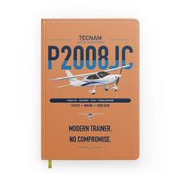 Thumbnail for Tecnam P2008JC NG design on orange notebook