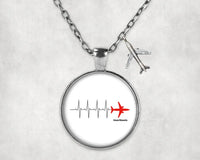 Thumbnail for Aviation Heartbeats Necklace - view 10
