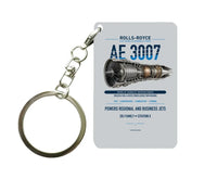 Thumbnail for AE 3007 Key Chain design on light gray key chain