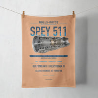 Thumbnail for SPEY 511 design on orange towel