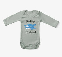 Thumbnail for Daddy's Co-Pilot Baby Bodysuit - view 10