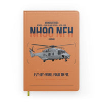 Thumbnail for NHIndustries NH90 NFH Caïman design on orange notebook