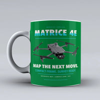 Thumbnail for Matrice 4E Mug design on green dji