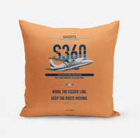 Thumbnail for Shorts 360-300 design on orange pillow
