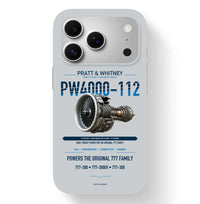 Thumbnail for PW4000-112 Case design on light gray iphone case