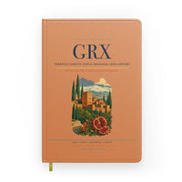 Thumbnail for Federico García Lorca Granada-Jaén Airport (GRX) design on orange notebook