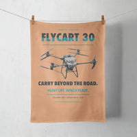Thumbnail for DJI FlyCart 30 design on orange towel