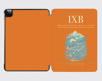 Thumbnail for Bagdogra International Airport (IXB) design on orange ipad tablet case