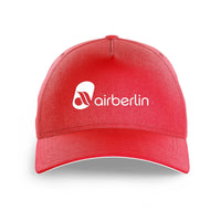 Thumbnail for Airberlin logo printed on red cap