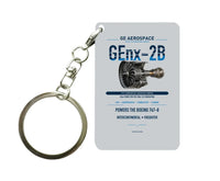 Thumbnail for GEnx-2B Key Chain design on light gray key chain