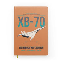 Thumbnail for XB-70A Valkyrie design on orange notebook