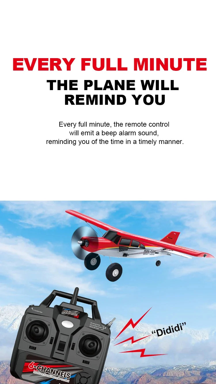 Qidi560 Moore M7 Off-road RC Plane 4CH Brushless Remote Control - view 12