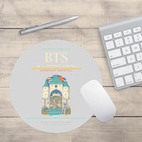 Thumbnail for M. R. Stefanik Airport BTS Mouse-Pad Round - Light Gray