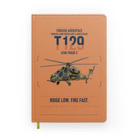 Thumbnail for Turkish Aerospace T129 ATAK Phase 2 design on orange notebook