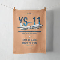 Thumbnail for NAMC YS-11A design on orange towel
