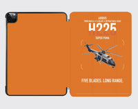 Thumbnail for Airbus H225 design on orange ipad tablet case